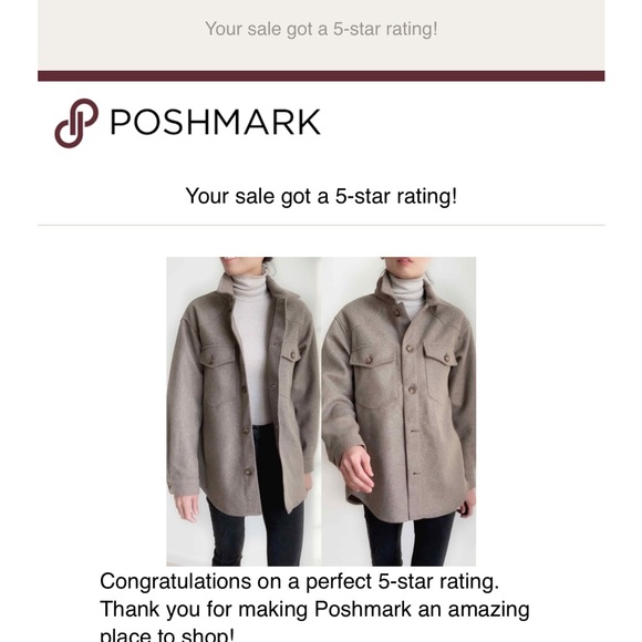 THE CASHMERE LIKE SHACKET - FAWN - Picture 6 of 12